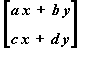matrix product