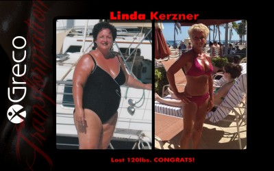 Greco Reviews & Transformation: Linda Kerzner Lost 120lbs!