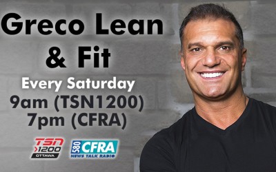 Coming up on the Greco Lean & Fit Show on TSN1200 this Saturday…