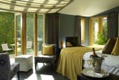 alt="View through Garden Suite out through Garden Patio Doors"