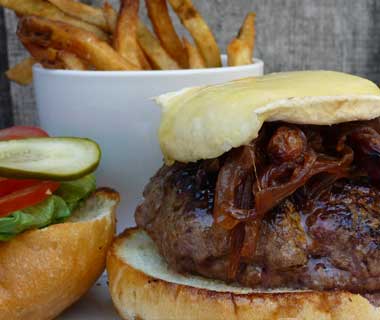 black dog burgers