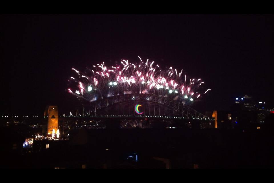 New Years Eve from the Piato Rooftop