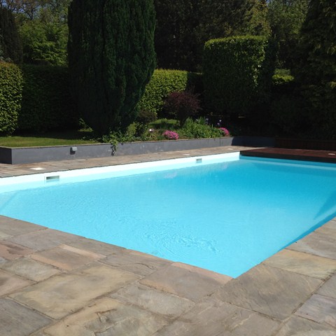 Liner Pool Refurbishment, Chepstow, Monmouthshire, south Wales