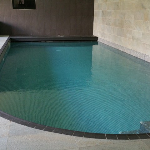 Curved Tiled Indoor Pool, Swansea