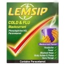 Lemsip Cold And Flu Blackcurrant 10 Sachets