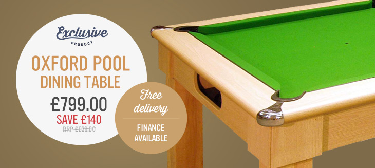 Oxford Pool Dining Table only £799.00