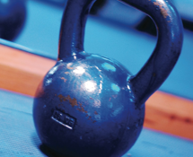 Kettlebell training