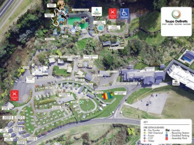 Taupo DeBretts Site map