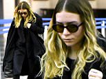 One of the Olsen Twins arriving at JFK airport in New York. 7 April 2015. \n7 April 2015.\nPlease byline: Vantagenews.co.uk
