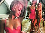 7-4-2015\nRita Ora writes "Then dress up happened!!!! Wait dis is my corner Biatch!!!!!! @marycharteris #allshapesallsizesalltypes #weekendgetaway #eastersunday\nPictured: Rita Ora \nPLANET PHOTOS\nwww.planetphotos.co.uk\ninfo@planetphotos.co.uk\n+44 (0)20 8883 1438
