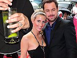 Danny Dyer and Joanne Mas arriving at the The Hooligan Factory Premiere, at The West End Odeon, Leicester Square, London. ... 09-06-2014 ... Photo by: Ian West/PA Wire.URN:20061592
