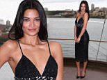 SYDNEY, AUSTRALIA - APRIL 08:  Model Shanina Shaik poses at Carla Zampatti's 50th anniversary show at the Sydney Opera House on April 8, 2015 in Sydney, Australia.  (Photo by Cameron Spencer/Getty Images)