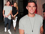 7.APRIL.2015 - LONDON - UK\nGAZ BEADLE ( GARY BEADLE ) FROM MTV REALITY SHOW GEORDIE SHORE WITH HIS GIRLFRIEND LILLIE LEXIE GREGG SEEN LEAVING HAKKASAN RESTAURANT IN LONDON\nBYLINE MUST READ : EBELE / XPOSUREPHOTOS.COM\n***UK CLIENTS - PICTURES CONTAINING CHILDREN PLEASE PIXELATE FACE PRIOR TO PUBLICATION ***\n**UK CLIENTS MUST CALL PRIOR TO TV OR ONLINE USAGE PLEASE TELEPHONE 44 208 344 2007**