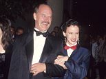 BEVERLY HILLS, CA - JANUARY 18:   Actress Juliette Lewis and father actor Geoffrey Lewis attends the 49th Annual Golden Globe Awards on January 18, 1992 at the Beverly Hilton Hotel in Beverly Hills, California. (Photo by Ron Galella, Ltd./WireImage)