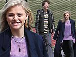 EXCLUSIVE: ChloÎ Grace Moretz and Ansel Elgort on set filming their new movie "November Criminals" at Hope High School in Providence, Rhode Island.\n\nPictured: ChloÎ Grace Moretz, Ansel Elgort,\nRef: SPL993235  060415   EXCLUSIVE\nPicture by: Ryan Turgeon / Splash News\n\nSplash News and Pictures\nLos Angeles:\t310-821-2666\nNew York:\t212-619-2666\nLondon:\t870-934-2666\nphotodesk@splashnews.com\n
