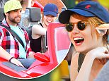 EXCLUSIVE: Newly Single Emma Stone is all smiles as she spends time with her brother Spencer Stone at Disneyland. The spiderman actress was seen drinking a margarita at California Adventure before riding California screaming followed by a ride on the Radiator Springs Racers. , \nPHOTOGRAPHS TAKEN MARCH 27TH 2015\n\nPictured: Emma Stone\nRef: SPL993983  070415   EXCLUSIVE\nPicture by: Fern / Splash News\n\nSplash News and Pictures\nLos Angeles:310-821-2666\nNew York:212-619-2666\nLondon:870-934-2666\nphotodesk@splashnews.com\n