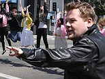 James Corden and a local theater company performed "Crosswalk the Musical" on "The Late Late Show with James Corden," Tuesday, April 7 (12:37 -- 1:37 AM, ET/PT) on the CBS Television Network. Photo: Sonja Flemming/CBS ÃÂ©2015 CBS Broadcasting, Inc. All Rights Reserved