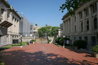 Courtyard of the Audubon Terrace