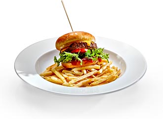 Kid's backflip burger