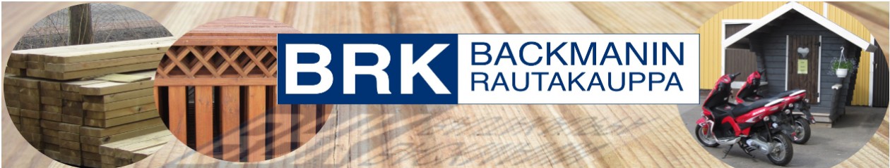 BRK BACKMANIN RAUTAKAUPPA