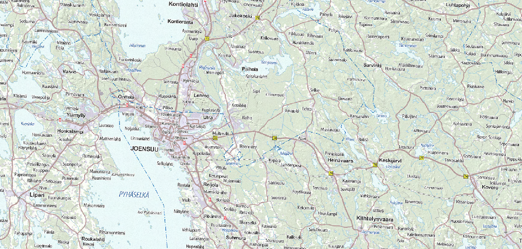 Joensuu, Vaivio and Kovero trips in October 2013