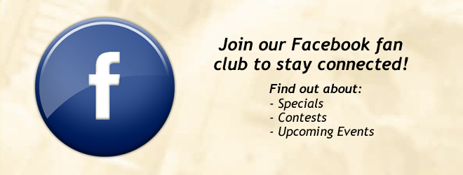 Find us on FaceBook
