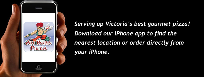 Ali Baba Pizza iPhone App